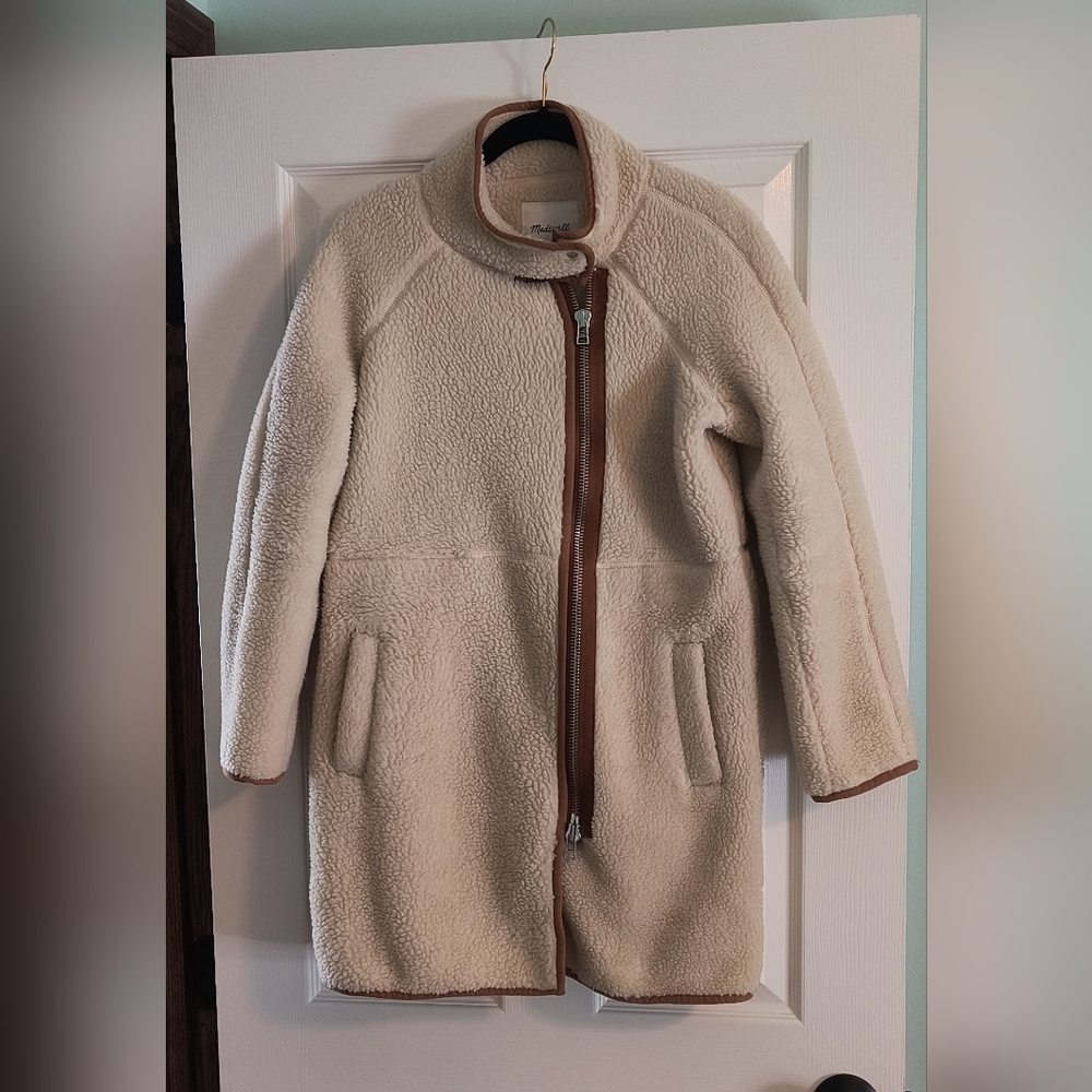 Madewell Shepera Cocoon Coat - Picture 2 of 4